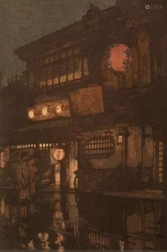 HIROSHI YOSHIDA (1876-1950), WOODBLOCK PRINT