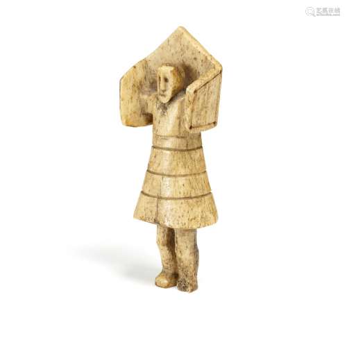 A Chukchi figural carving