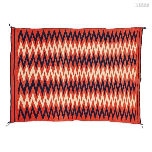 A Navajo late classic child's blanket