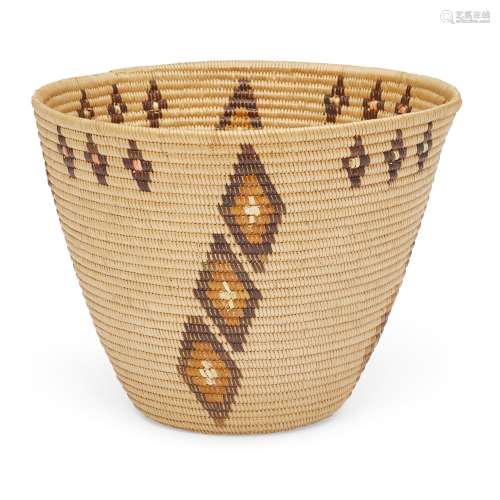 A Southern Nevada Paiute polychrome basket