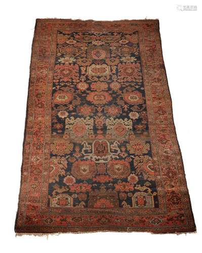 A PAIR OF MAHAL CARPETS, one approximately 313 x 178cm