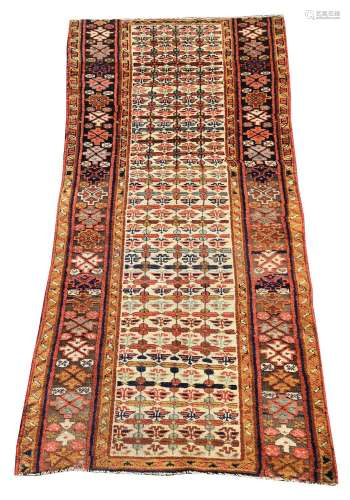 A NORTH WEST PERSIAN RUNNER, approximately 240 x 99cm