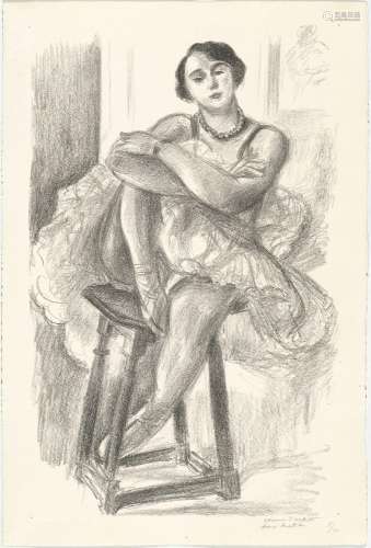 HENRI MATISSE(Le Cateau-Cambrésis 1869-1954 Nice)Danseuse au...