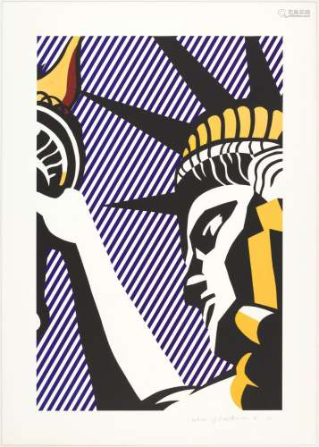 ROY LICHTENSTEIN(1923 New York City 1997)I love liberty. 198...