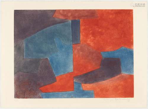 SERGE POLIAKOFF(Moscou 1900-1969 Paris)Composition grise, bl...