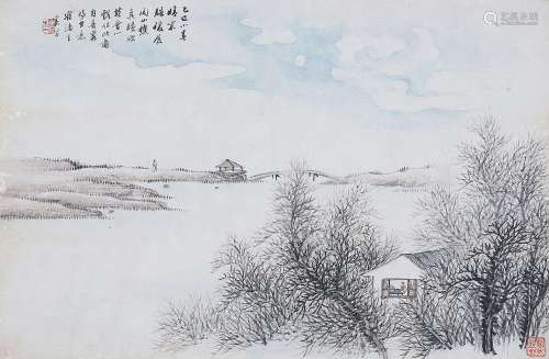 奚冈（1746-1803） 山水