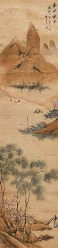 朱昂之（1764-1841） 春溪渔隐