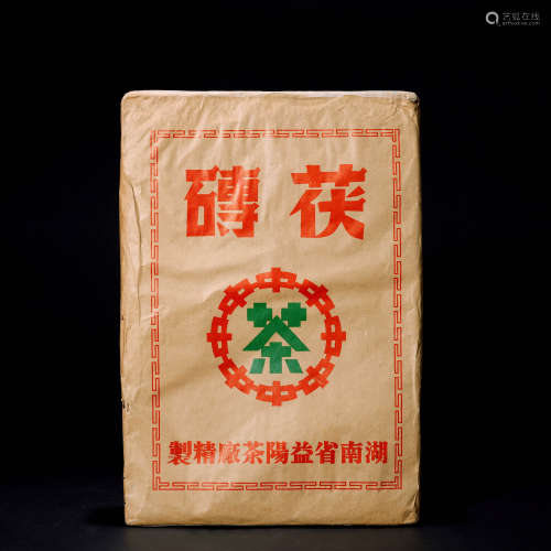 黑茶 90年 中茶 湖南益阳 茯砖 一砖2000g
