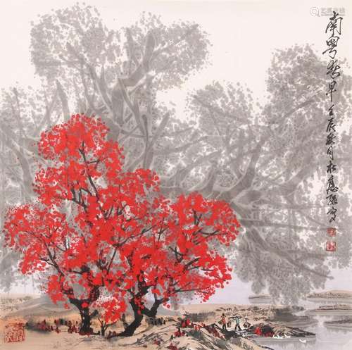 DU YINGQIANG, RED LEAVES