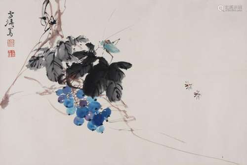 WANG XUETAO, INSECTS AND GRAPE