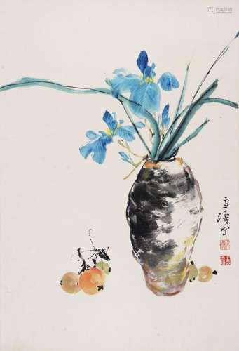 WANG XUETAO, FLOWER IN VASE