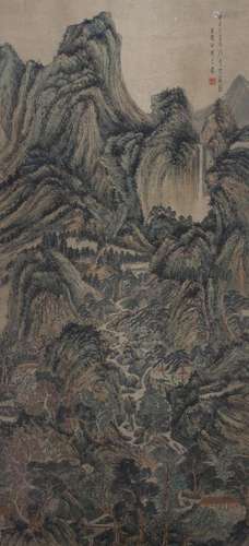 WANG MENG, MOUNTAIN SCENERY