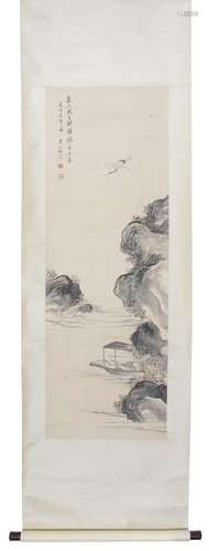 MEI QING, RIVER SCENE