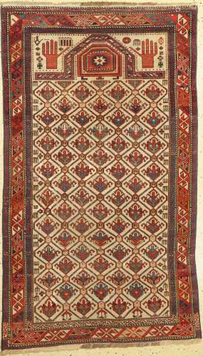 Antique Shirvan prayer rug
