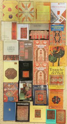 Lot of 25 carpet specialist books