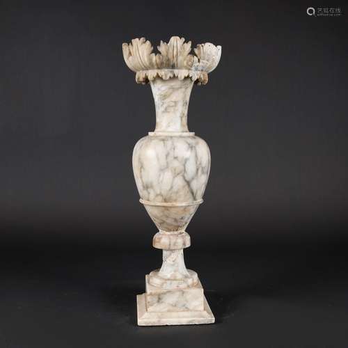 Alabaster centerpiece