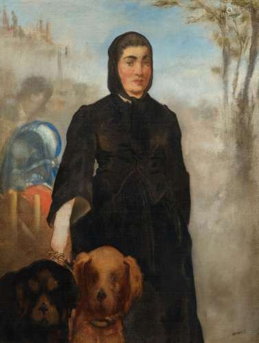 EDOUARD MANET(1832 Paris 1883)La femme