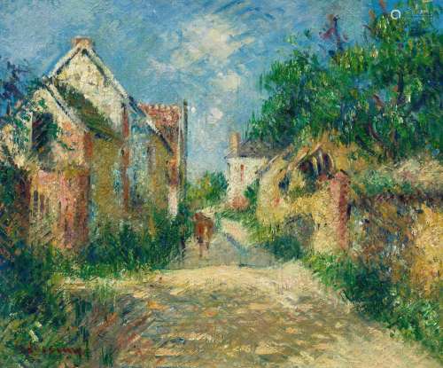 GUSTAVE LOISEAU(1865 Paris 1935)Rue à I