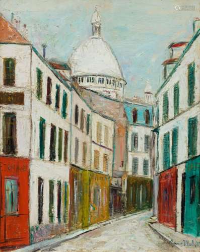 MAURICE UTRILLO(Paris 1883-1955 Dax)Rue