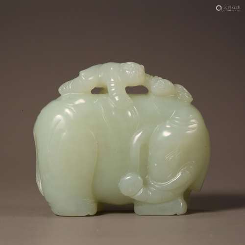 Qing Dynasty of China,Hetian Jade ElepMingt