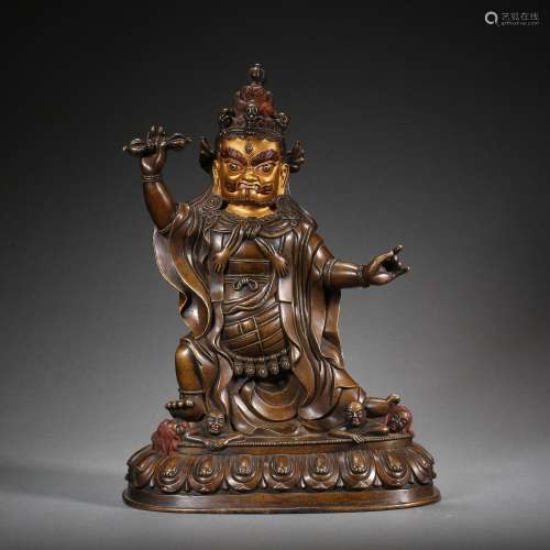 Qing Dynasty of China,Copper King Kong Buddha