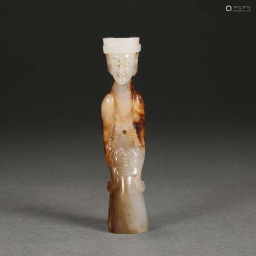 Ming Dynasty of China,Hetian Jade Figure