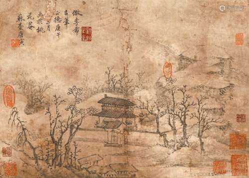 Chinese Ink Painting, Ming Yin Landscape