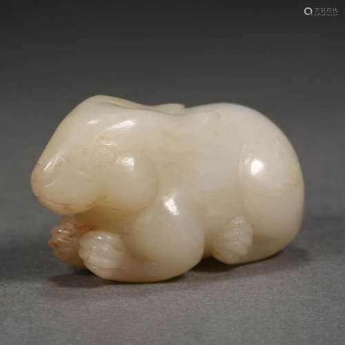 Qing Dynasty of China,Hetian Jade Rabbit