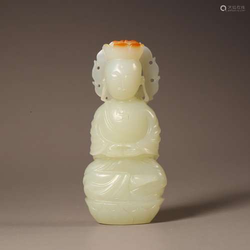 Qing Dynasty of China,Hetian Jade Buddha