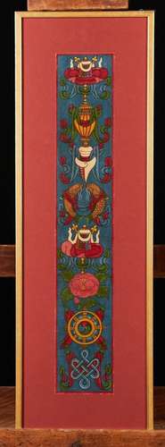 Thangka<br />
Peinture sur toile<br />
Belle représentation ...