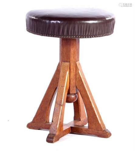 Amsterdam School piano stool