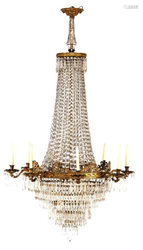 8-light chandelier