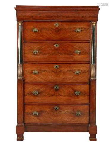 Empire 6 drawer chiffoniere