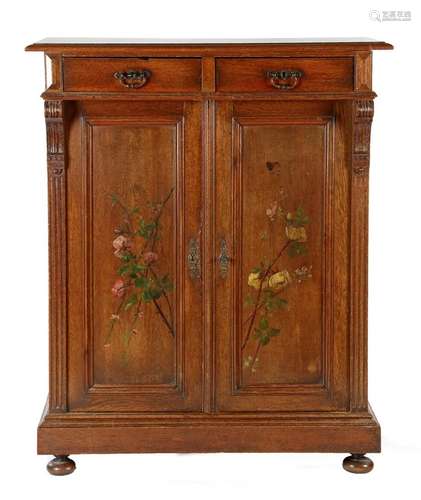 Oak maids cupboard