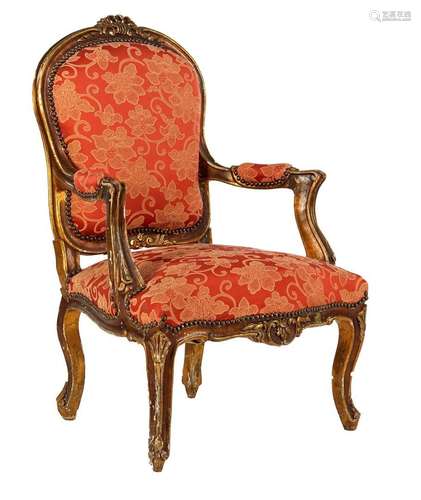 Louis Quinze style armchair