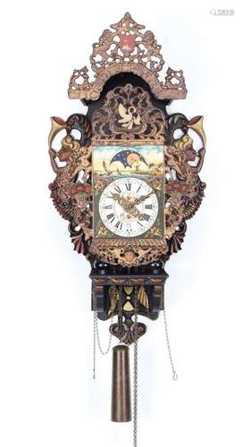 Frisian chair clock