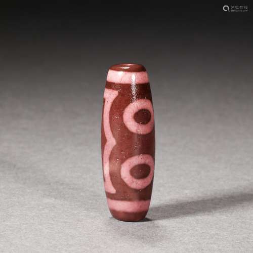 Ming Dynasty Cinnabar Tribute Three Eyes Tianzhu