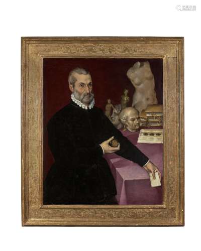 【*】Bartolomeo Passarotti (Bologna 1529-1592) Portrait of a C...