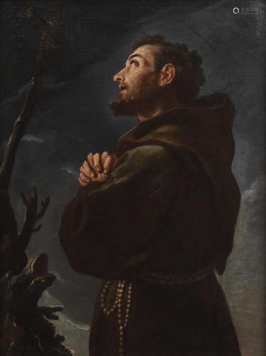 Pier Leone Ghezzi (Rome 1674-1755) Saint Nicholas of Tolenti...