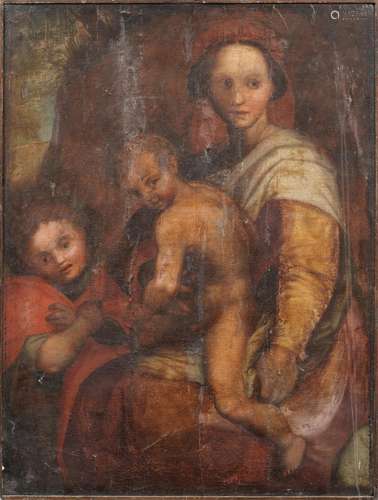 【α】Florentine School, 16th Century The Madonna and Child and...