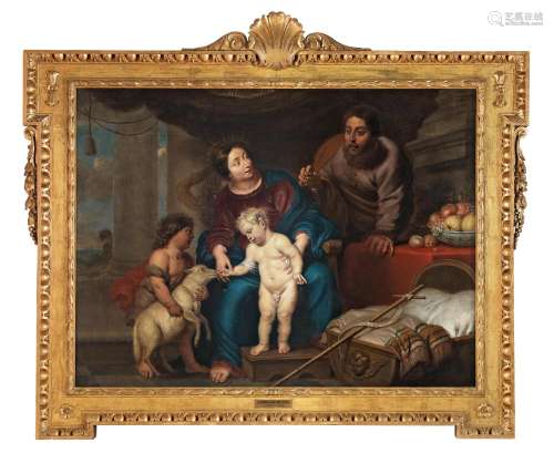 【*】Cornelis de Vos (Hulst 1585-1651 Antwerp) The Holy Family...