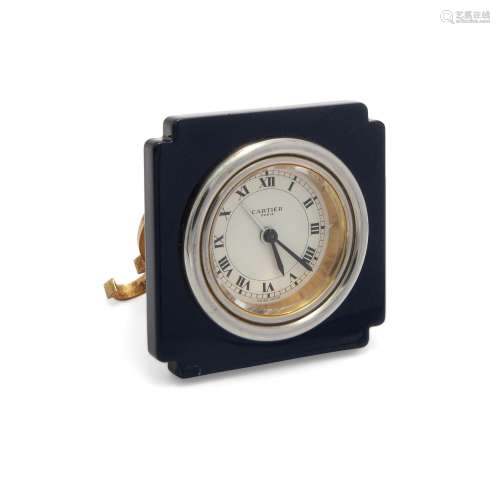 Cartier bedside clock, 20th century