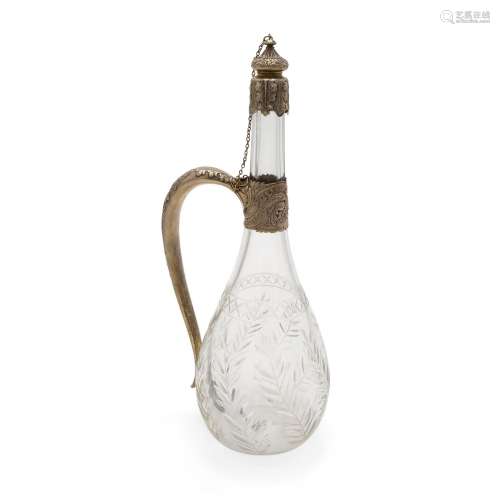 American Liberty jug in silver and crystal