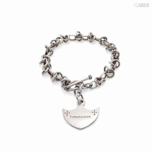 A Sterling silver 'Tiffany & Co' bracelet