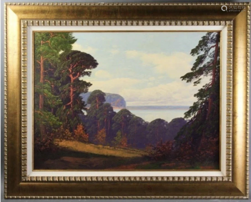 Oil on Canvas Signed Alfred Richard Mitchell