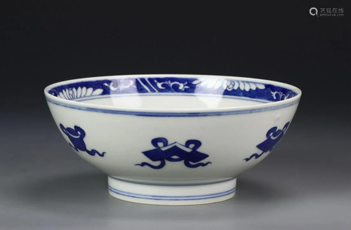 Chinese Blue and White Bowl