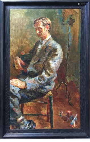 Oil on Canvas Signed Robert Rafailovich Falk