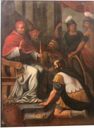 Oil on Canvas Biblical Scene