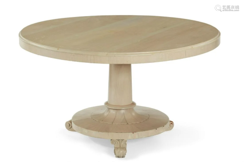 A William IV tilt top circular breakfast table