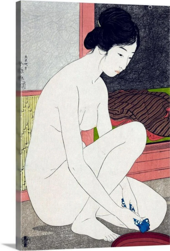 Yokugo No Onna By Hashiguchi Goo Canvas Reproduction